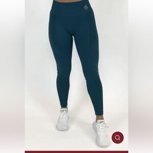 🌊 Sky Wear Legacy Seamless Leggings - Tidewater, Size Extra Small
